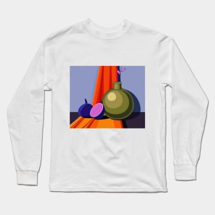 Bright still life with figs Long Sleeve T-Shirt